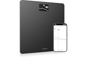 Withings Body - Balance Connectée WIFI avec Suivi du Poids et de l'IMC, Pèse-Personne Numérique avec Synchronisation à l'Application en Bluetooth ou WIFI