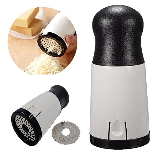 KÄSEMÜHLE Gourmet: Parmesanmühle und Parmesanreibe, Küchenhelfer manuelle Käsereibe, Käseschneider Maschine für Weichkäse und Parmesan ohne Behälter, Käsemaschine Handmühle, Parmesanschneider - 2