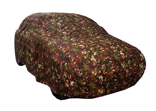 AUTO MAESTRO Premium Quality Water Resistent Military Car Body Cover for Mahindra Scorpio New