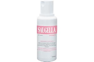 Saugella Poligyn Gel Íntimo para Mujeres en Menopausia - Limpieza Delicada y Alivio de Sequedad Vulvar, Respeta el pH y Protege la Piel Sensible - 250 ml