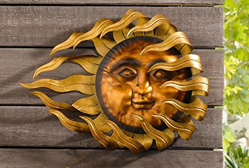 Metallhänger "Flammende Sonne", groß