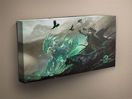 Guild Wars 2 Stretched &amp; Mounted Canvas Art Print - Perfect Gift - 32 x 20" (81.5 x 51cm)