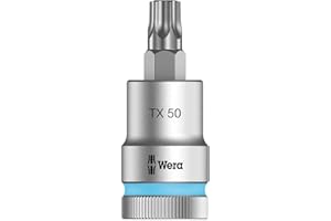Nasadka wkrętakowa Zyklop 1/2" TORX ® HF TX50 x 60 mm z funkcją przytrzymywania 8767 C HF Wera