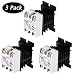 Produktbild 24V-380V 25A SSR-25DA Solid State Relaismodul Relay Module + 3pcs Aluminium Kühlkörper für PID Temperaturregler 3-32V DC-AC