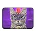 Produktbild 31.5x19.7inch Red Telephone Booth Big Ben Machine Washable Front Door Doormat Kitchen Area Rug Shoes Scraper Mat for Home Decor