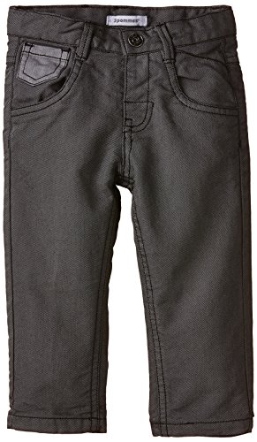 3 Pommes Baby-Boys Rock & Boy Jeans, Charcoal Grey, 9-12 Months (Manufacturer Size:12 Months)