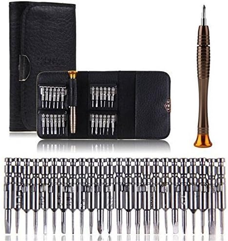 CONBEE 25 in 1 Precision Screwdriver Wallet Set Repair Tools for Electronics PC Laptop Sunglasses Mobile Phone Watch& so on