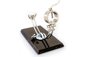 EL PALADAR JAMONERIA & DELICATESSEN Afinox Primus Schinkenhalter mit Silestone Farbe Estelar Schwarz