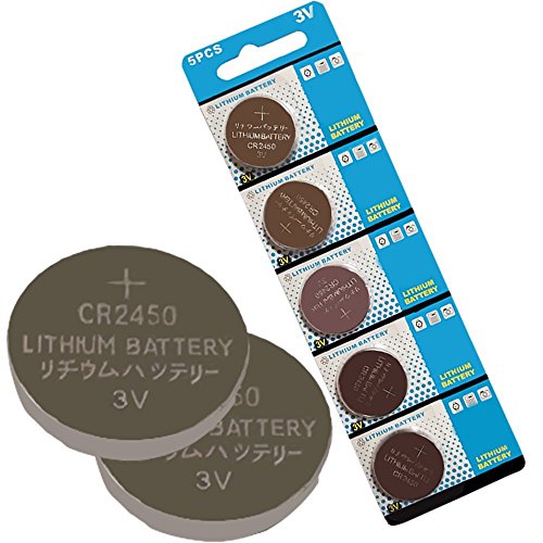 LAPROBING 3V Lithium-Knopfzelle CR2450 Batterien, 20er für Votivkerzen, Teelichter, Video, Computer, Rechner, IC-Karten, elektrische Produkte - 3