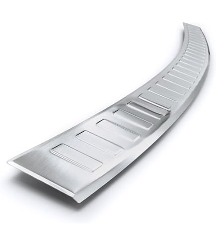 Bumperbescherming roestvrij staal, chroom, compatibel met VW Golf 8 VARIANT, BJ vanaf 2020, afschuining, premium kwaliteit van RECAMBO Bumperbescherming roestvrij staal, chroom, compatibel met VW Golf 8 VARIANT, BJ vanaf 2020, afschuining, premium kwaliteit van RECAMBO