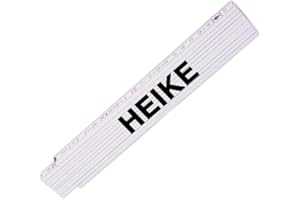 EUROFOTO Zollstock mit Namen Heike für Frauen | Hochwertiges Marken-Metermaß | Glieder-Maßstab mit Namen bedruckt | Viele Namen zur Auswahl