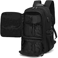 KSIBNW Military Backpack 50L Tactical Backpack, Large Capacity Survival Backpack Waterproof Climbing Hiking Tactical Trekking Backpack Travel Backpack 3 Days Outdoor Men's Hiking Backpack for Travel