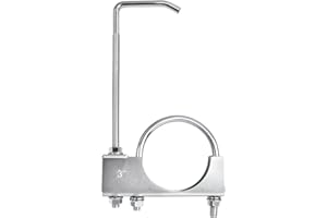 SPEEDWOX 3 Inch Universal Exhaust Clamp with Hanger Universal Exhaust Hangers Fits 3" Exhaust Pipe with Rear Muffler Hanger Exhaust Pipe Exhaust System Hanger for Car Truck Exhaust Pipe