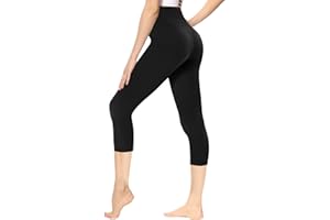Gayhay Leggings Damen 3/4 Capri für Sport, 7/8 Sporthose High Waist Caprihose Blickdicht Leggins für Gym Yoga