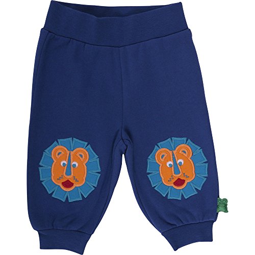 Fred's World by Green Cotton Baby Boys Sweat fashion pants Trousers, Blue (marine 019395301), 9-12 Months