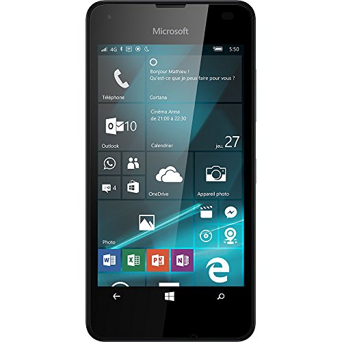 Microsoft Lumia 550 Smartphone d bloqu 4G Ecran 4 7 Pouces - 8 Go - Simple Nano-SIM - Windows Phone Noir reviews Microsoft Lumia 550 Smartphone d bloqu 4G Ecran 4 7 Pouces - 8 Go - Simple Nano-SIM - Windows Phone Noir