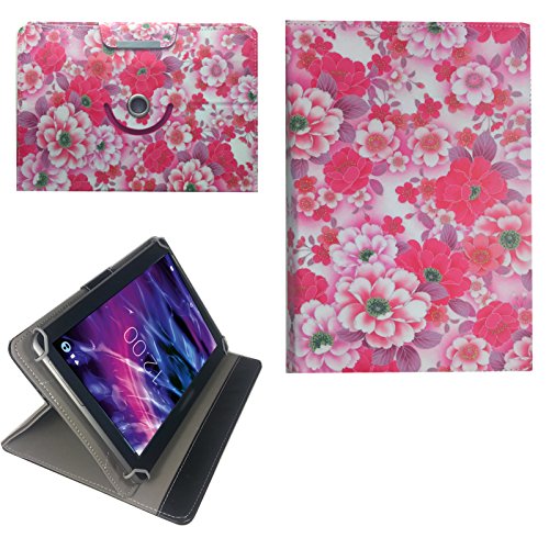 BLUMEN MOTIV P 10 Zoll Tablet Tasche Schutz Hülle Stand Etui für Xoro TelePAD 10A3 + Stift