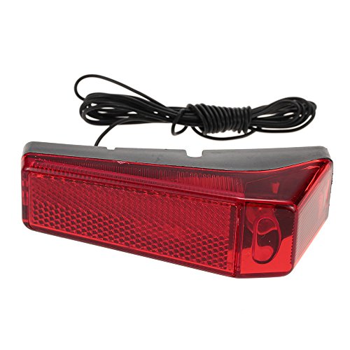 Docooler Fahrrad-Licht Keine Batterie/Fahrradbeleuchtung Set Kit Fahrrad Sicherheits Frontscheinwerfer Rücklicht Rücklicht Dynamo(Keine Batterien Erforderlich) - 6