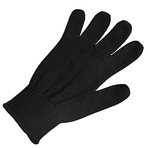 Remylady® 1 Stück Profi-Handschuh für Grill & Ofen Grillhandschuhe Ofenhandschuhe Hitzeschutzhandschuh Kochhandschuh Schwarz - 3