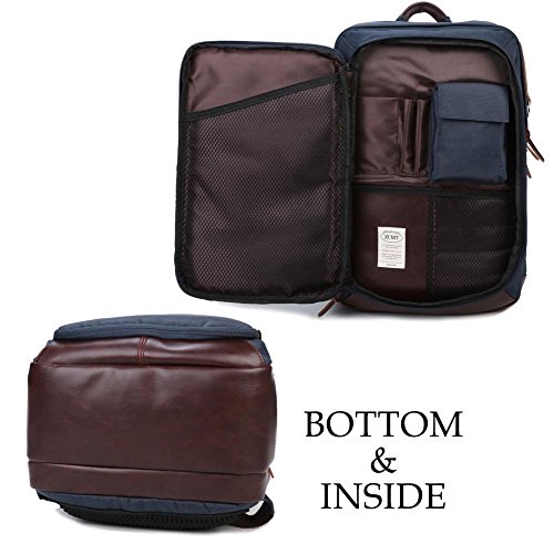 Zumit Anti Diebstahl Business Laptop Rucksack Wasserdicht Computer Notebook Tasche 14 zoll Stylisch Gepolstert Daypacks Damen Herren f  r Arbeit Schul