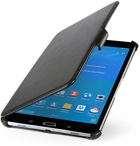 StilGut® UltraSlim Case V2, Tasche mit Stand- und Präsentationsfunktion für Samsung Galaxy TabPRO 8.4, schwarz vintage - 3