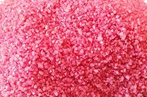 OhhSome 2Kg Pink Sand Sugar Size Multi Colour Crystal for Home and Garden Decor Aquarium Substrate Terrarium [2Kg]