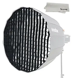 Godox 47.2 Inch 16 Rods Octagon Parabolic Softbox Honeycomb Grid