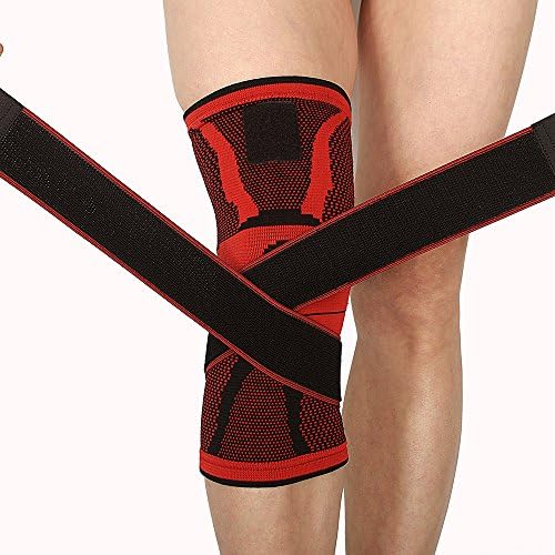 Knee Brace, Compression Sleeve Fit Support -for Joint Pain and Arthritis Relief, Improved Circulation Compression
