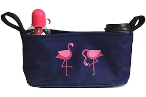 BUNDLEBEAN Buggy Ordnungshelfer, Buggy-Tasche, Beutel für Windeln und Feuchttücher – passt an die Lenkstange jedes Kinderwagens/Buggys Rollstuhltasche – ideal für Rollatoren und Gehhilfen