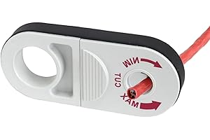 DEFIYEAR Wire Strippers - Universal Network Wire Stripping Tool Plastic, Professional Coaxial Cable Stripper for Cat5e Cat6 Cat7 Cat8, Cable Cutters Suitable for Stripping Wire Cable Copper (White)