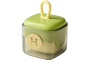 FGBETCV Wiederverwendbare Fusselrolle, waschbar, klebrige Rolle, tragbare Fusselrolle für Zuhause, Reisen,waschbare Kleiderrolle, Entferner für Tierhaare und Fusseln auf Wäschereien, Möbeln und (Grün)