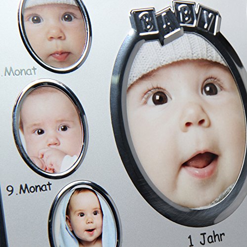 Jago Bilderrahmen-Mein erstes Jahr Baby Fotos Aluminiumrahmen für Kinderzimmer - 5