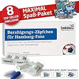 Gratis dazu: schenkfertige Artikel mit Grußkarte, Deko & Kaugummifußbällen