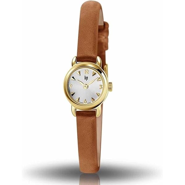Montre LIP T13 – Cadran Gris 16mm – Index Dorés – Neuf Sans étiquette
