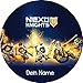 Produktbild Tortenaufleger Nexo Knights1 mit Wunschname / 20 cm Ø