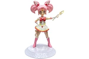 NESLOONP Sailor Action Figure Anime,Charakter Modelle,Zeichentrickfigur Kuchen Dekoration 12,5cm Anime Sammlung Charakter Puppe Modelle,Statue Collectibles,Action Figuren Nette Statuen,Figuren Geburtstags