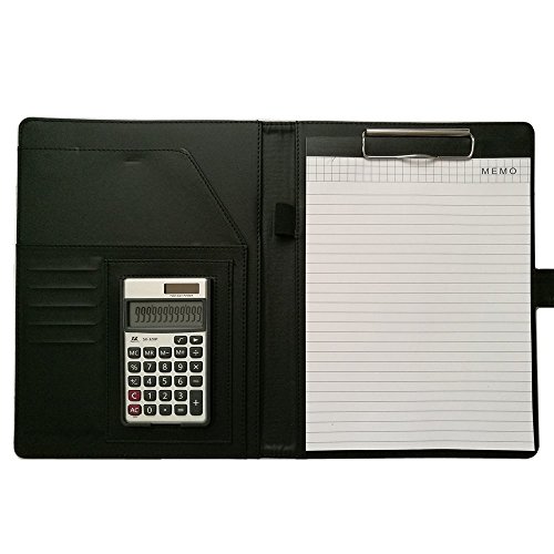 Oficina Negocio B5 Carpeta para Conferencia Cuadernos Documentos Clip Piel Universidad Papeler a Personal Portafolios Organizador Tarjeta Notebook con Calculadora Negra reviews Oficina Negocio B5 Carpeta para Conferencia Cuadernos Documentos Clip Piel Universidad Papeler a Personal Portafolios Organizador Tarjeta Notebook con Calculadora Negra