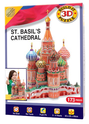 Cheatwell Games St Basil's Cathedral Build-Your-Own Giant 3D Kit
