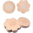 Clyhon 40 pezzi Copricapezzoli Invisibili Adesivi Monouso Pasta al Seno Pasta Autoadesiva Adesivi con Copricapezzoli Lingerie