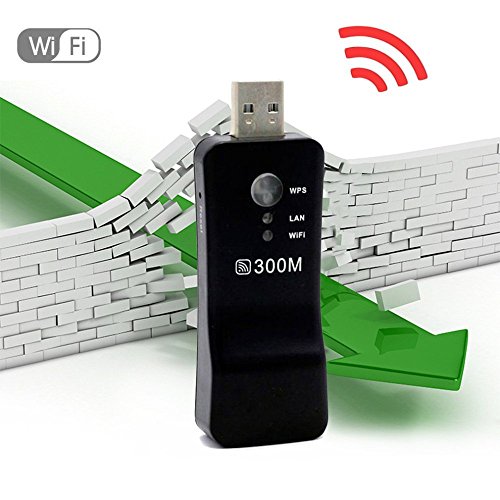 PIX-LINK Wifi Range Extender 300Mbps USB Wifi Adapter / Dongles Wifi Repeater TV Netzwerk adapter - 6