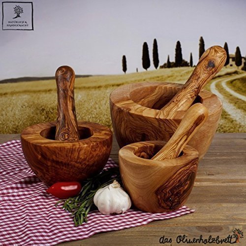 Mörser und Stößel glatt 12cm