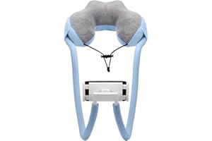 EightSpace Soporte para teléfono móvil, soporte para teléfono móvil con 360 clips, soporte universal para iPhone 14/14 Pro Max/13 (azul)