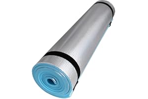 GWUK GLOW Adventure Camping Foam Mat – Insulated Lightweight Mattress for Hiking Beach Festival Outdoor Activity – Durable Comfortable Waterproof Easy Roll with Straps Cold & Damp Ground Protection