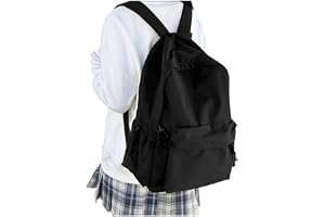 HYC00 Ryggsäck skola dam vardagsresor ryggsäck för flickor pojkar skolryggsäck kvinnor 14 tums laptop ryggsäck vattentät lätt