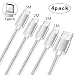 Produktbild Nokia 7 plus/8/6.1 Ladekabel,Kabel Huawei P20 Lite/P9/P10 Plus Schnellladekabel,USB 3.0 Type/Typ C Datenkabel 1M 2M Fast Charge für Htc u11/u12 plus/u11 life/u11 plus/u11+/u ultra /u12+/u12/u play,meizu pro 7-Schwarz 4 Stück