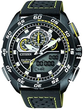 Citizen Herren-Armbanduhr Promaster Land Analog - Digital Quarz Leder JW0125-00e