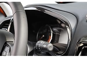 HIGH FLYING Per Renegade 2015-2021 Cornici dei Interno Cruscotto Colore in fibra di carbonio Plastica ABS 1 pezzi