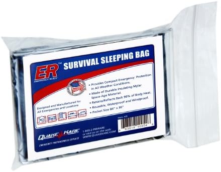 ER Emergency Ready Thermal Sleeping Bag