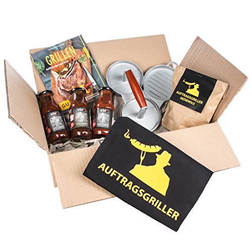 Preisvergleich Produktbild DKDS Collection Grill Geschenkset Auftragsgriller – Burger Initiative