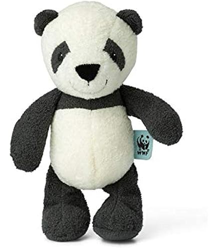 Weiches Plüschtier Panda 20 Cm – Kuscheliges Samt-Spielzeug Für Kinder & Babys, Handgefertigt